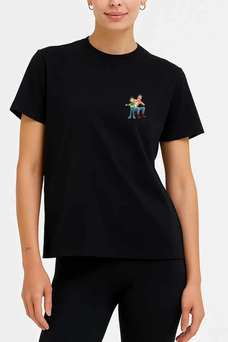 Fueled By Fatherhood Custom T-Shirt, Gifts for T-Shirt - Image 2